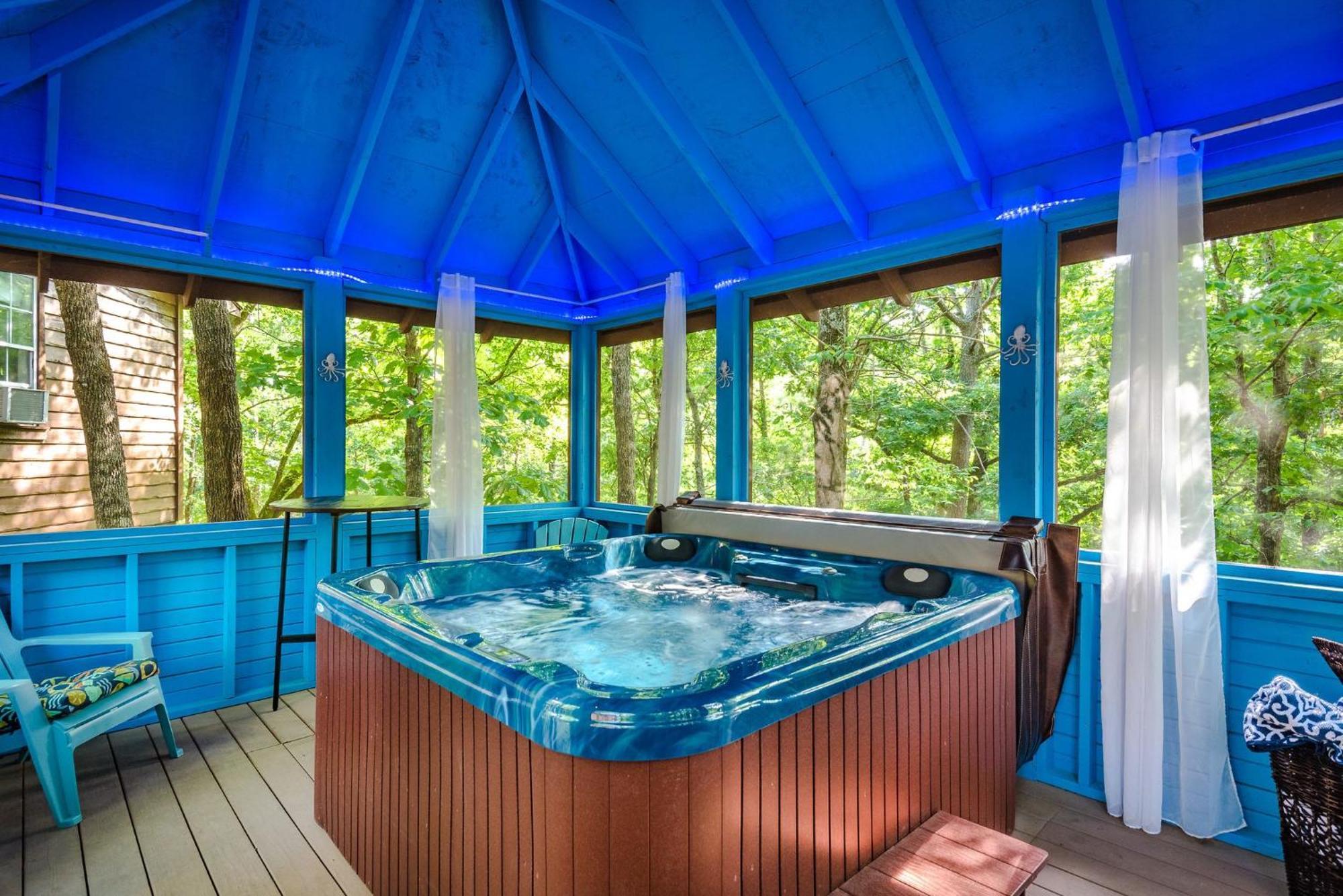 The Woods Cabins Eureka Springs Exteriör bild