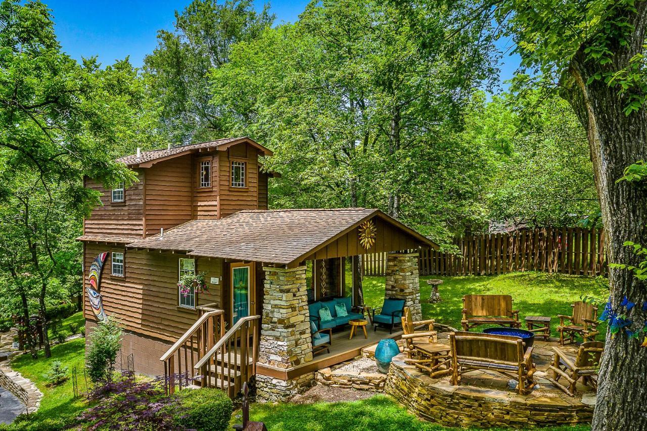 The Woods Cabins Eureka Springs Exteriör bild